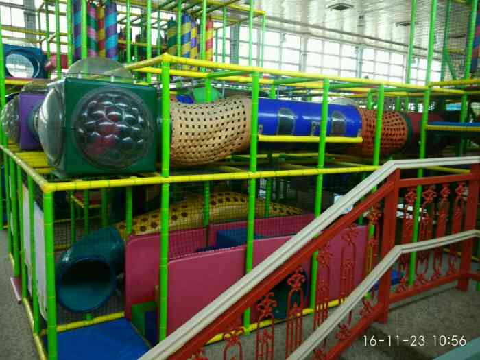 工体翻斗乐-"这么多年,儿子都5岁了,第一次去.里面的.