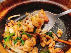 野山椒啫生肠-七寸飝大饭店(马场店)
