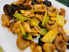 姜葱炒猪肚-台山美食一绝阿四台山黄鳝饭(阿四创作店)