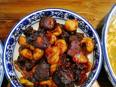 板栗烧排骨-兰边碗(鼓楼店)
