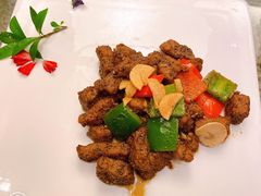 黑椒蒜香牛肉粒-湖滨客舍·湖北菜