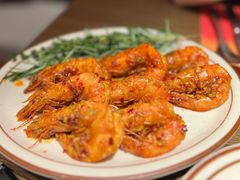 西班牙蒜香油爆虾-ZAFFERANO西班牙海鲜饭(上海首店)