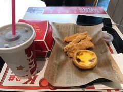 泡菜肥牛鸡腿汉堡套餐-肯德基(西稍门店)