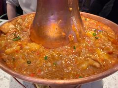 土司铜锅油焖鸡-浩海火燒雲傣家菜(芮欧百货店)