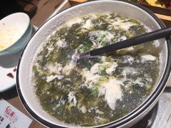 紫菜鸡蛋汤-红蕃干锅·脆皮香辣虾(南屏街金鹰店)