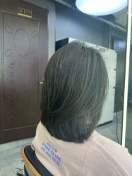 点击看大图 -藤野造型烫发染发