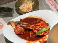 -草家酱蟹炭火烤肉店(珲春南路一店)