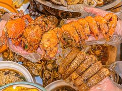 -东来菜馆•手抓海鲜家常菜•海鲜锅贴(鸽子窝店)