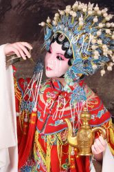 -后宫·古装汉服京剧儿童亲子全家福摄影