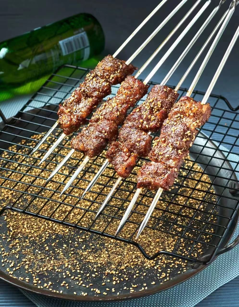 黑椒和牛串给我带来了一场惊艳的味觉体验.
