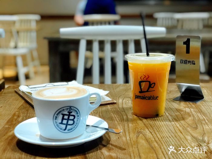 jamaica blue(九江路店)拿铁咖啡图片 - 第1张