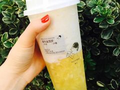 满杯金菠萝-喜茶(上海兴业太古汇店)