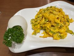 石斛花炒鹅蛋-大灶头·新昌菜(中国茶市店)