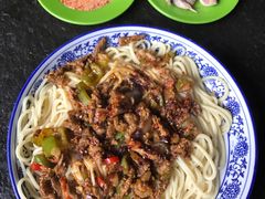干拌孜然羊肉-益民清真美食城