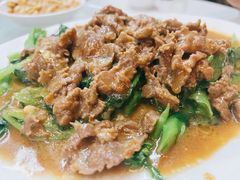 芥蓝牛肉-后田海鲜餐厅(南澳香湖湾店)