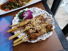 沙爹鸡肉串串-樾餐厅泰式海鲜火锅(民歌湖店)