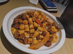 松子牛肉炒年糕-兔爸私家小厨(新北万达店)