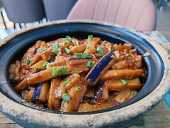 肉沫茄子煲-阿龙海鲜农家乐·三亚老字号(海棠湾店)