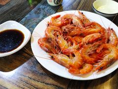 白灼对虾-庆余生平价生猛海鲜(海棠湾林旺夜市店)
