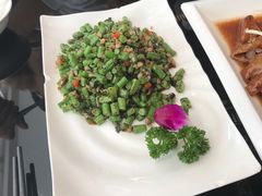 酱香四季豆-玉兰苑一等茶餐厅