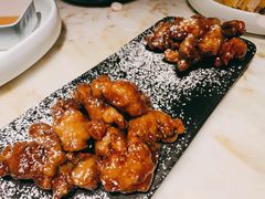 雪花糖醋里脊-绿茶餐厅(松江万达店)