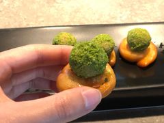 葱油饼鹅肝-木守西溪溪隐餐厅