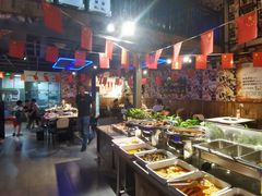自助取餐区-蛙鱼道美蛙鱼自助火锅(新耍都店)