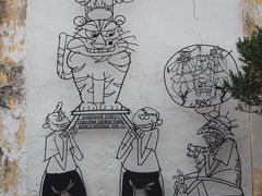 -槟城街头艺术街区