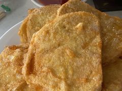 鸡蛋炸馒头片-大槐树烤肉馆