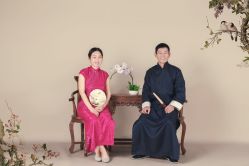 -时光纪亲子全家福照相馆(静安店母女写真父母纪念照)