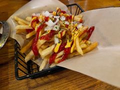 炸薯条-包装马车·韩国料理·포장마차