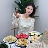 澄江竟然鸳鸯锅石锅鱼. 和朋友吃过很多次石锅鱼