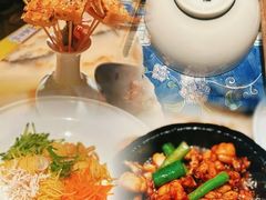 石锅杭椒牛蛙-桂满陇天书(南京德基旗舰店)