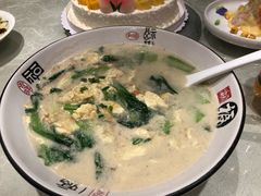 小白菜鸡蛋炖黄蚬子-渝湘江南(律纬路店)