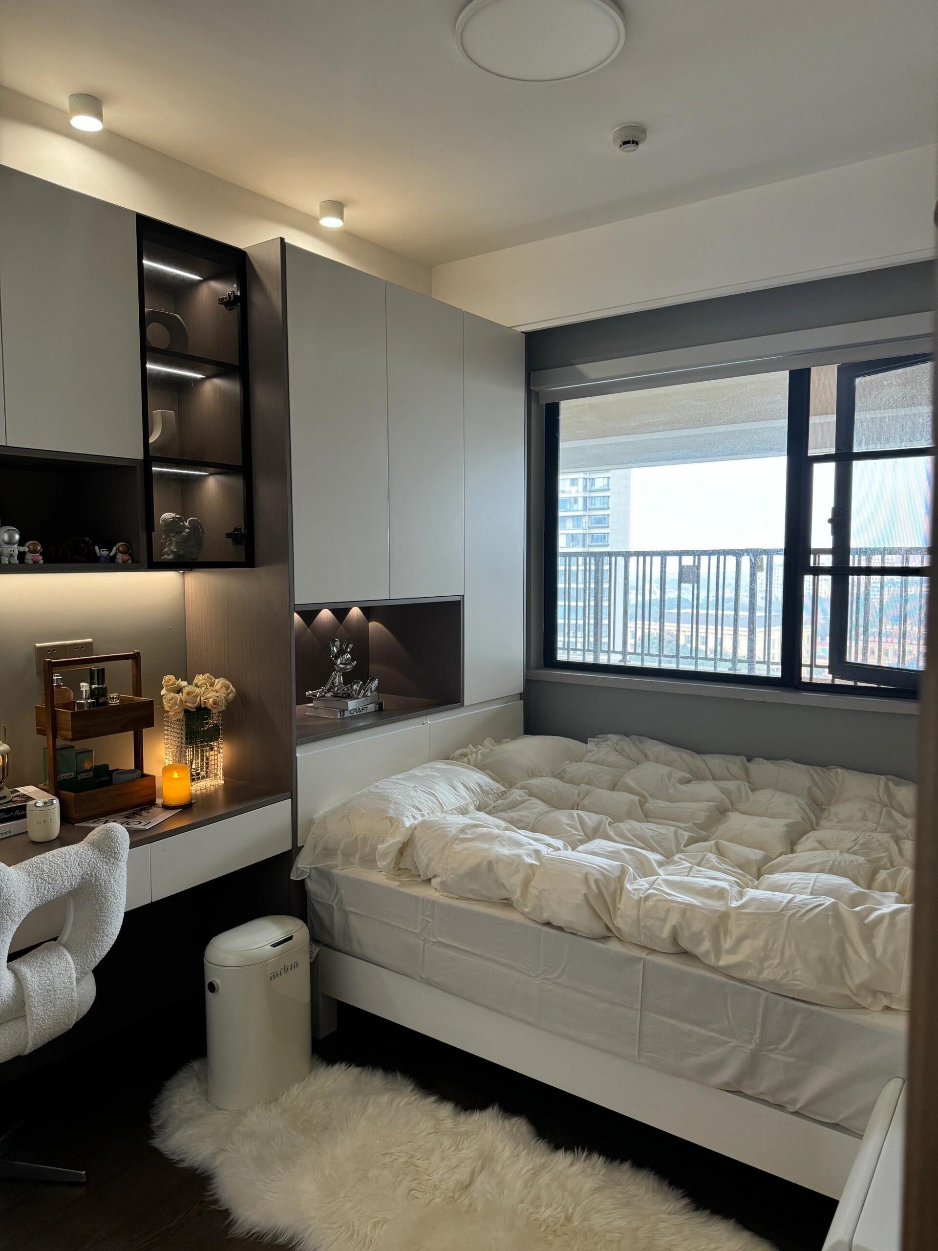 少女心卧室#布置自己的小房间#榻榻米