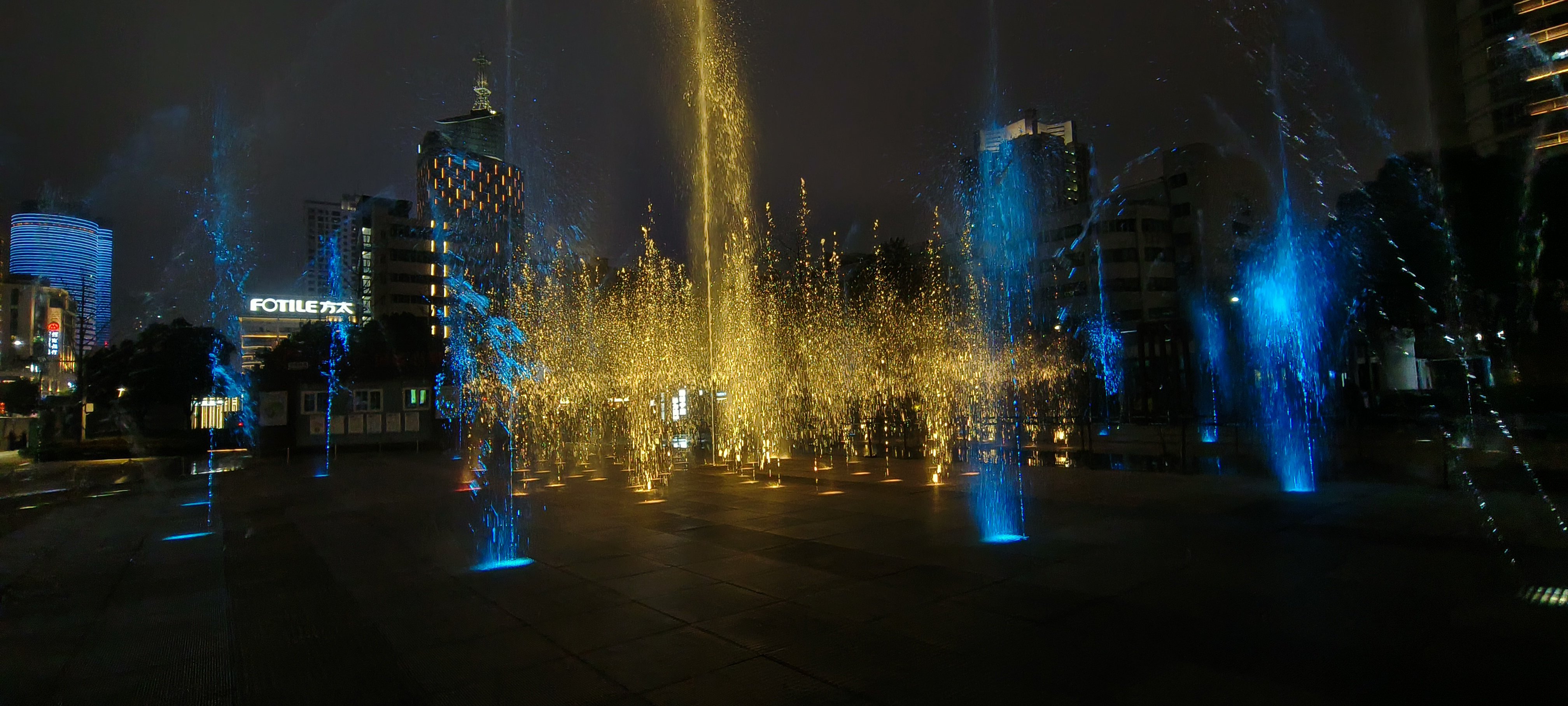 沈阳中山广场夜景图片图片