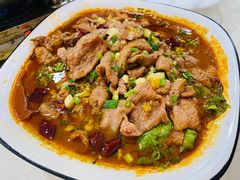 水煮牛柳-皮五鱼汤面(老街店)