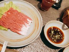 现切鲜羊后腿-老墙根涮肉·铜锅·烧烤(王四营店)