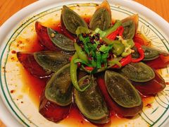 手撕椒松花蛋-云海肴·汽锅鸡·云南菜(天山百盛优客店)