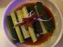 椒麻黄瓜-绿茶餐厅(首开福茂店)