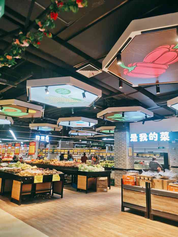 万家欢生活超市-"这家生活超市位于新区哥伦布广场的负一楼,.