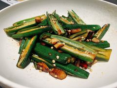 小炒秋葵-小大董·烤鸭(观景餐厅·南京西路店)