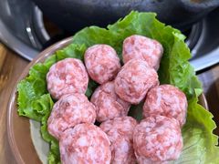 肉圆子-笔记安顺夺夺粉火锅