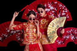 中国风-巴黎婚纱摄影工作室