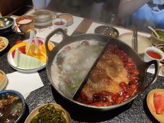 四季草本鸳鸯锅-盡膳口福跷脚牛肉火锅(北美新天地店)