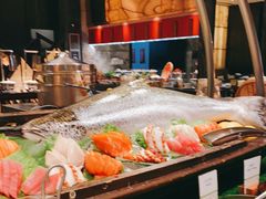 自助取餐区-北京希尔顿逸林酒店-逸轩西餐厅-自助餐厅