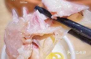 Steamed Fish Head with Mei Ji Sauce