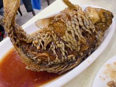 挣蹦鲤鱼-奥华餐厅·老张记(台基厂店)