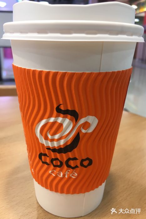 coco都可(王府井银泰in88店)焦糖拿铁咖啡图片