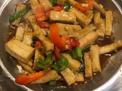 干锅千叶豆腐-炊烟·山房菜